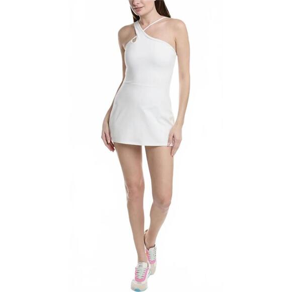 Spiritual Gangster Dresses & Skirts - Spiritual Gangster Kaci Asymmetric Active Women’s White Dress - S